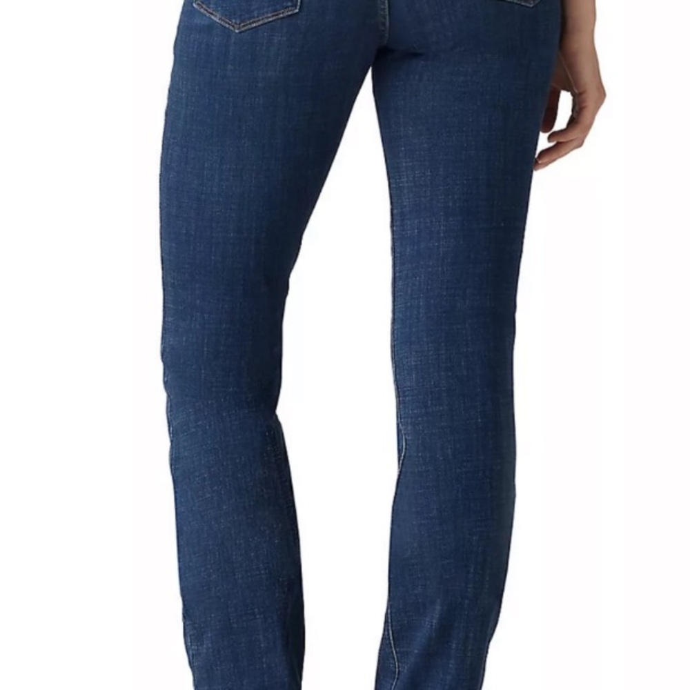 Levi's Women's Dark Blue 505 Straight Jeans 30 - Picture 2 of 13